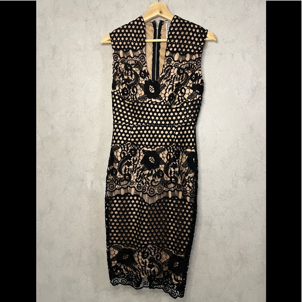 Lace Black Designed Dress